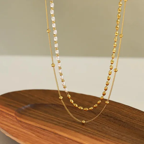 Gold_Layered_Pearl_Beaded_Necklace_For_Women